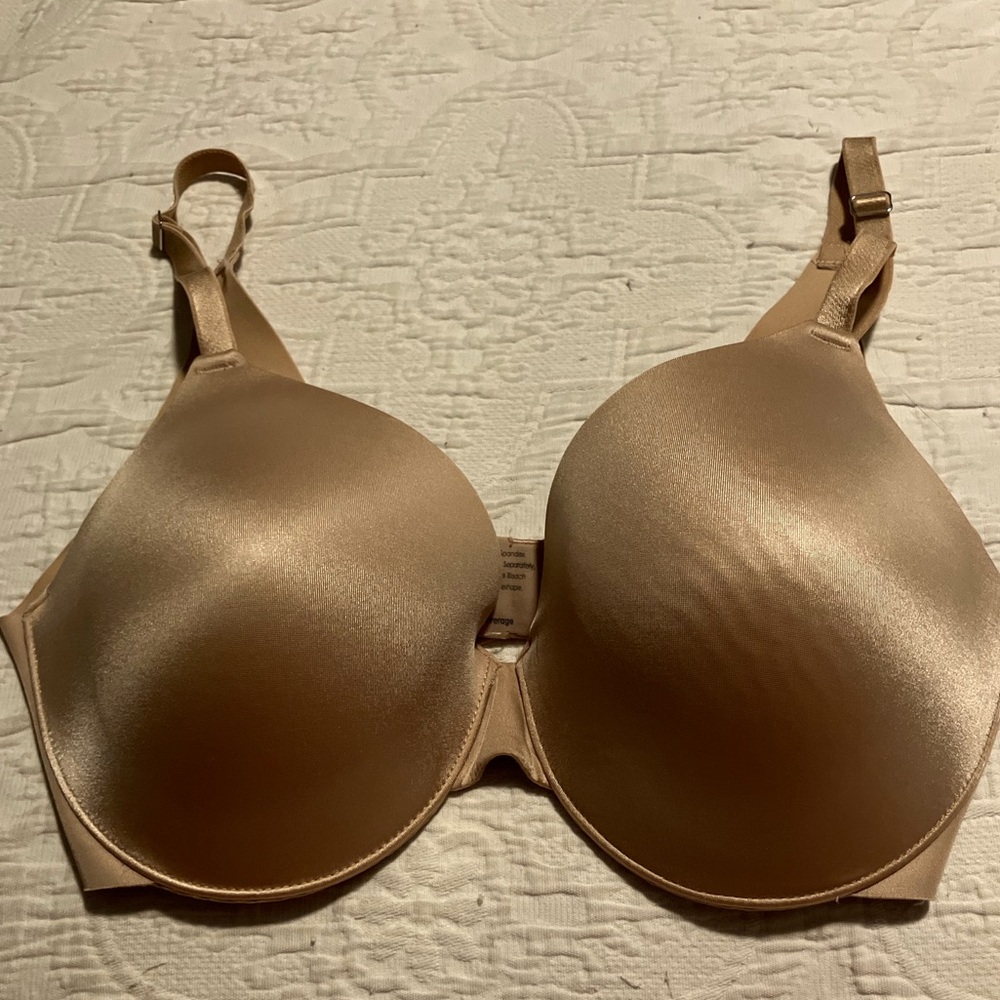 Soma Vanishing Back Full Coverage Tan Bra - 32DD